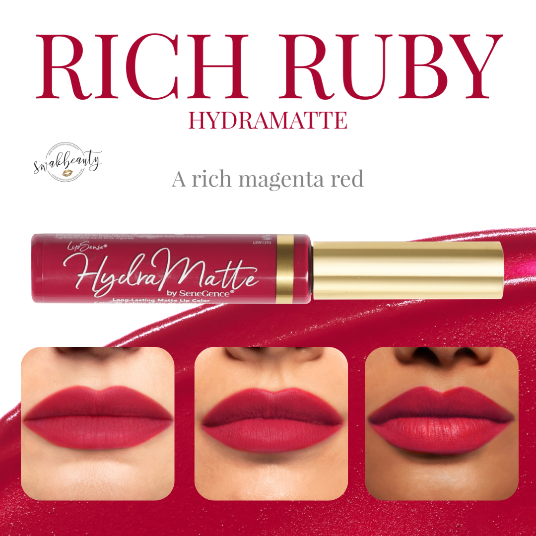 RICH RUBY LIPSENSE CREAM (FORMERLY HYDRAMATTE) - LipSense
