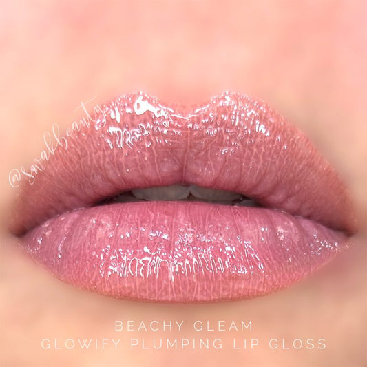 BEACHY GLEAM GLOWIFY PUCKER PLUMPING GLOSS - LipSense