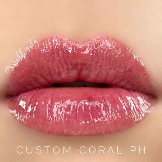 CUSTOM CORAL PH GLOSSY TINT GLOSS- LipSense