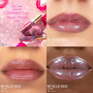 METALLIC ROSE GLOSS - LipSense