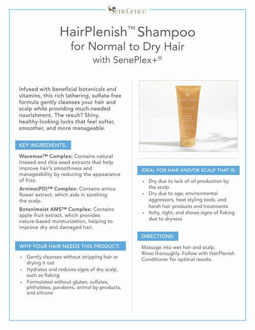 SHAMPOO HAIRPLENISH- SeneGence