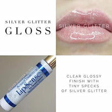 Load image into Gallery viewer, SILVER GLITTER GLOSS - LipSense
